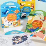 Ink painting sticker book (wordless version)