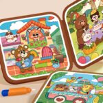 Two Water Painting Books, Wordless Version