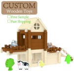 Mortise and Tenon Building Blocks Children's Early Childhood Toys Master Builder Enlightenment Toy House Puzzle Game