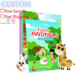 Custom 3D Waterproof Stickers Variety of Scene Pattern Selection for Kids Educational Toys Jelly Stickers