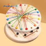 Rope Solving Chess 2 in 1 Battle Challenge Board Game Children's Puzzle Logic Thinking Concentration Training Toys