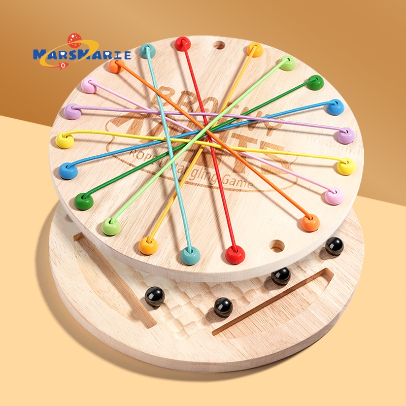 H1cef489e35ba4420931d51f27ebf5478X Rope Solving Chess 2 in 1 Battle Challenge Board Game Children's Puzzle Logic Thinking Concentration Training Toys - Image 1