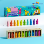 Children's Fun Bottle Guessing Game Memory Logic Reasoning Parent-Child Interaction Creative Board Game Educational Wooden Toy