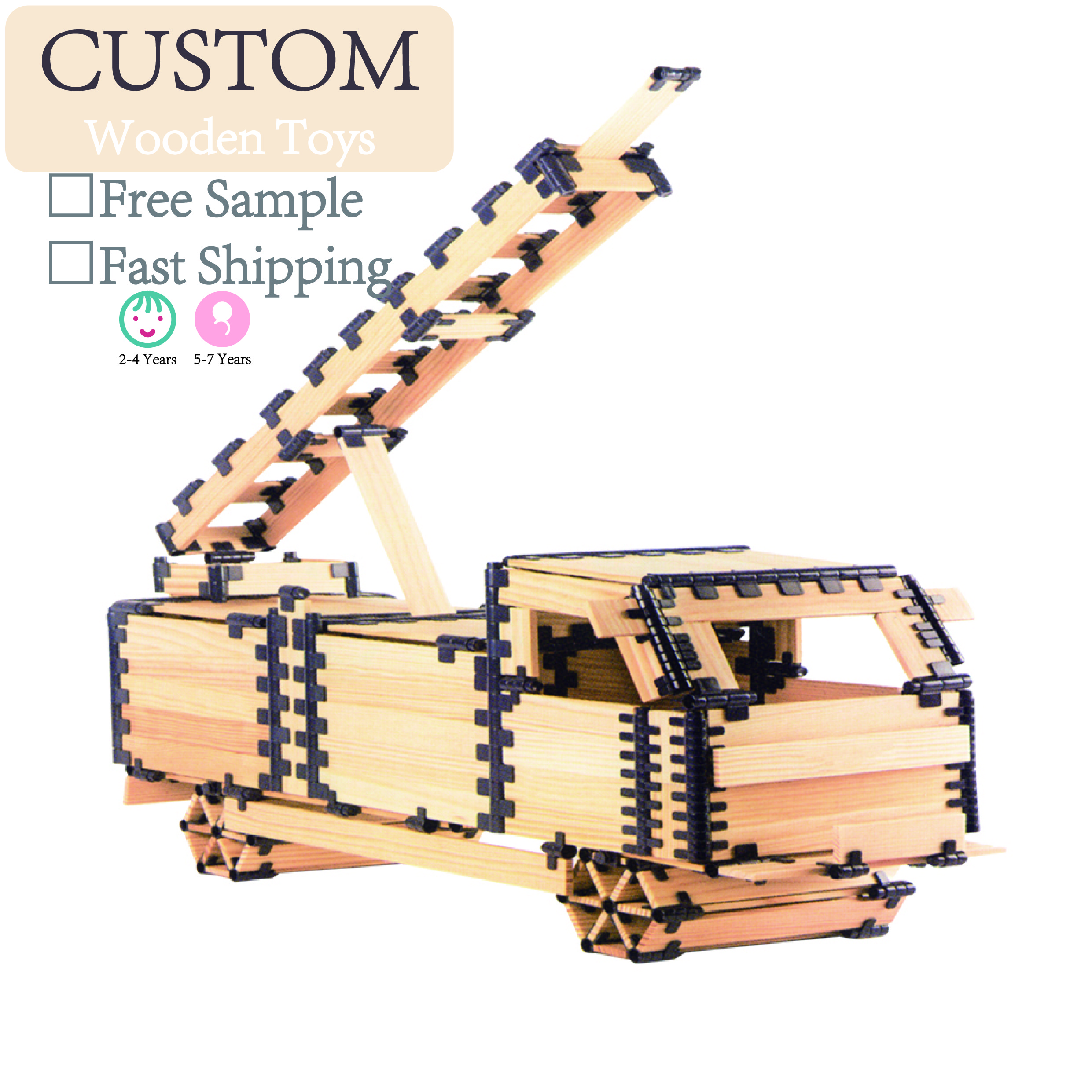 H2793392ac616451880a190691942cd8ft Trade Assurance Archimedes Clasp Assembly Build Wooden Building Block Children's Toy Puzzle Thinking - Image 1