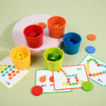 Unique Design Education Toys Color Classification Board Games Benefit Intellectual Cognitive for Unisex