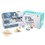 New Design Mini Wooden Kitchen Toy Set Unisex Fun Cooking Stove Play for Kids Simulation Cooker Cooking House Set of Toys