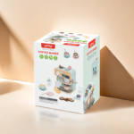 Safety and Environmental Protection Coffee Machine Educational Toys Attractive Children's  Wooden Play Kitchen Set