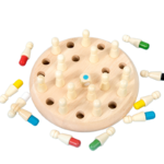 OEM ODM Wooden Early Education Toy Matchstick Color Chess Game Wooden Memory Matchstick Game Memory