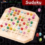 Wooden Mathematics Montessori Children Logic Thinking Puzzle Blcoks Game Educational Math Teaching Aids Toys Math Toys for Kids