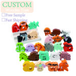 Unisex Wooden 26 Alphabet Puzzle ABC Letter Animal Puzzles Montessori Sorting Blocks Board Preschool Matching Game Color Box