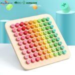 Wooden Math Games Children Learning Materials Mathematics Formula Table  Educational Numbers Multiplication Board Math Toys