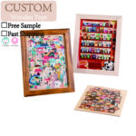 Children's Early Education Wooden Toys Three Shaped Stacking Puzzle House Wukong Snack Machine Photo Frame Puzzle