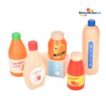 Children's Early Education Wooden Pretend Play Kitchen Toys Set Creative Simulation Juice Drink Toy
