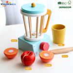New Montessori Wooden Educative Other Pretend Play Preschool Kids Mini Kitchen Play Set Toys Juicer for Children Babies Toddlers