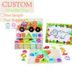 Safe Material Custom Wooden Toys Montessori Early Education Professional Explore Educational Toys for Kids