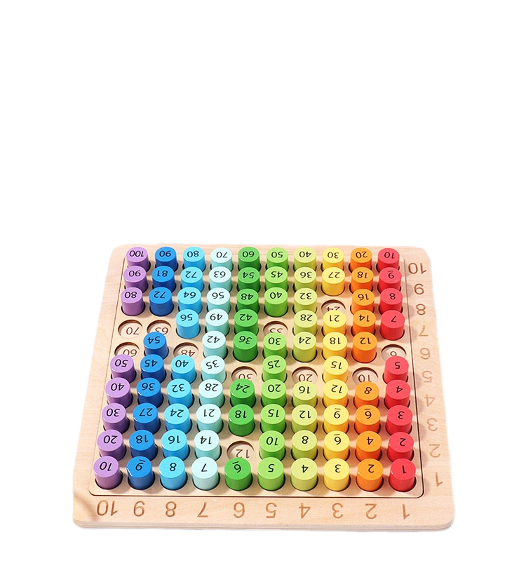 He3be1310794d47e3ab0cebb1ce1278977 Early Childhood 3-in-1 Wooden Educational Multiplication Table Toy for Kindergarten Age Logic Thinking Training Fun Play - Image 1