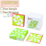 Portable 3D Stereo Puzzle Building Blocks DIY Educational Spatial Thinking Board Game Toy Unisex Kids' Travel